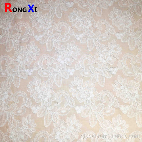 Eyelet Lace Cotton Fabric Cotton Eyelet Fabric Embroidered Fabric Clothing Fabric Factory